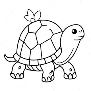 Page A Colorier De La Tortue De Noel 60886-50496