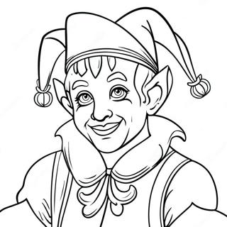 Page A Colorier Jester Garten De Banban 60896-50502