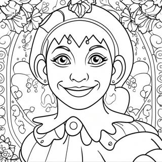 Page A Colorier Jester Garten De Banban Colore 60897-50505