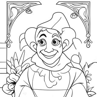 Page A Colorier Jester Garten De Banban Colore 60897-50508