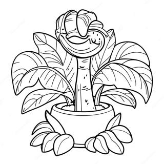 Page A Colorier Plante Audrey Ii 60957-50547