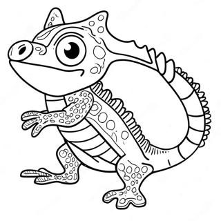 Page A Colorier Gekko Mobile En Action 60967-50562