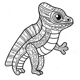 Page A Colorier Gekko Mobile En Action 60967-50563