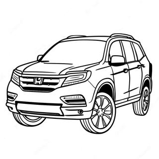 Page A Colorier Aventure Honda Pilot 60977-50584