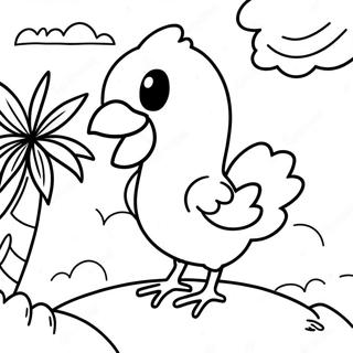 Page A Colorier Chicka Chicka 123 61066-50631