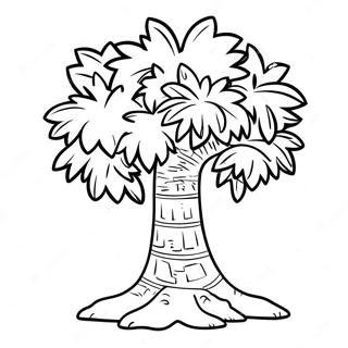 Page A Colorier Arbre Chicka Chicka 123 Colore 61067-50634