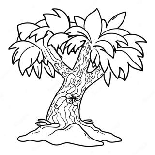 Page A Colorier Arbre Chicka Chicka 123 Colore 61067-50635