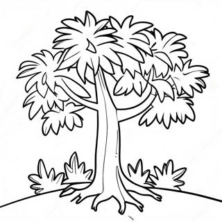 Page A Colorier Arbre Chicka Chicka 123 Colore 61067-50636