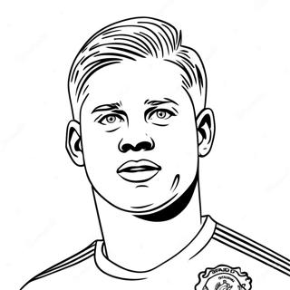 Page A Colorier Dribble De Kevin De Bruyne 61077-50651