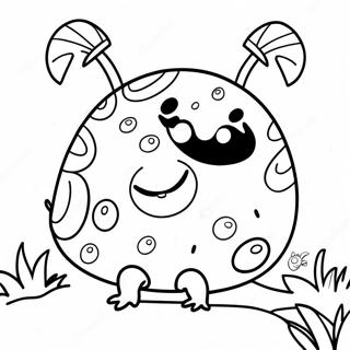 Page A Colorier De Coccinelle Grincheuse Joyeuse 61167-50721