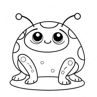 Page A Colorier De Coccinelle Grincheuse Joyeuse 61167-50724