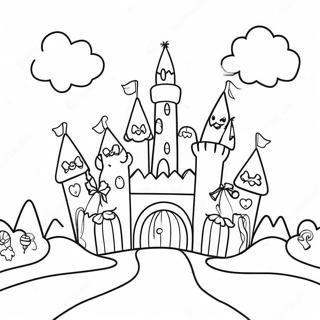 Page A Colorier Du Chateau Colore De Candyland 61207-50753