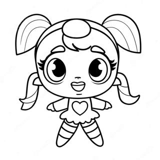 Page A Colorier De Powerpuff Girl Avec Un Fond Colore 61367-50880