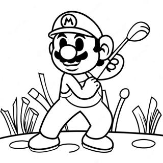 Page A Colorier De Mario Golf 61436-50935