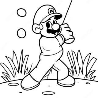 Page A Colorier De Mario Golf 61436-50936