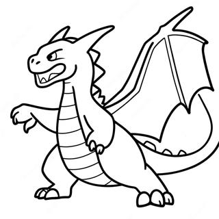 Page A Colorier De Charizard Gigantamax Enflamme 61447-50938