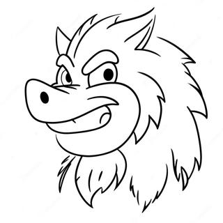 Page A Colorier De Werehog 61476-50964