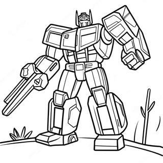 Transformers La Face Cachée De La Lune Pages À Colorier