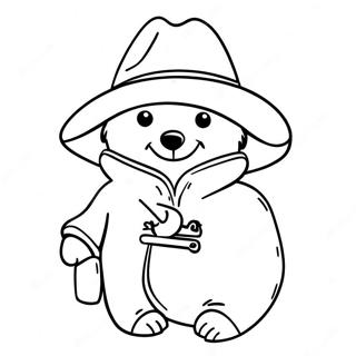 Page A Colorier De Paddington Bear 61556-51026