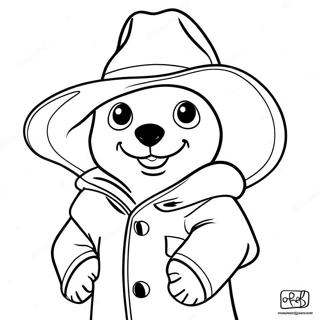 Page A Colorier De Paddington Bear 61556-51028