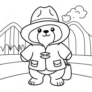 Page A Colorier De Paddington Aventurier 61557-51031