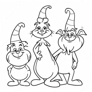 Page A Colorier Personnages Joyeux De Whoville 6155-4918