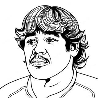 Page A Colorier De Maradona 61566-51035