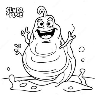 Slimer A Colorier 61586-51054