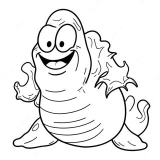 Slimer A Colorier 61586-51055