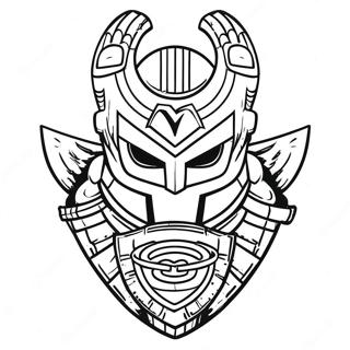 Logo Des Cleveland Guardians A Colorier 61646-51085