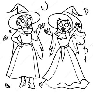 Page A Colorier Des Soeurs Sorcieres Hocus Pocus 61737-51168