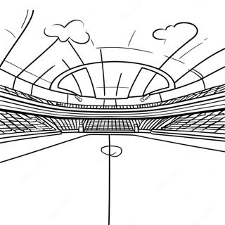 Page A Colorier Terrain De Football Realiste 61926-51323