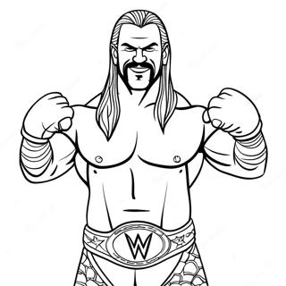 Page A Colorier Wwe Jumbo 6194-4946