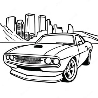 Page A Colorier Fast And Furious 6204-4956