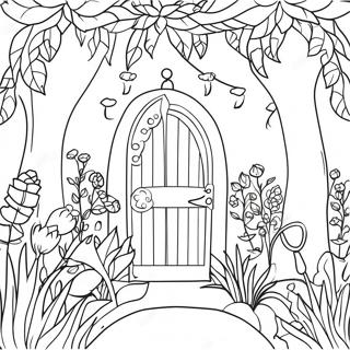 Page A Colorier Du Jardin Secret 62076-51444