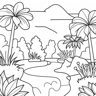 Page A Colorier Jardin Botanique 62106-51466