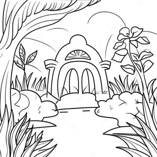 Page A Colorier Jardin Botanique 62106-51467