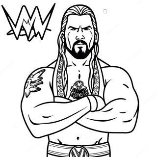 Page A Colorier Wwe 62146-51496