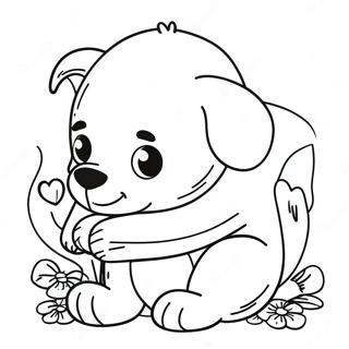 Page A Colorier Animaux Reconfortants En Chagrin 62178-51513