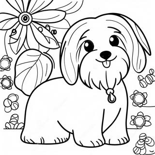 Page A Colorier De Chien Havanese 62267-51599