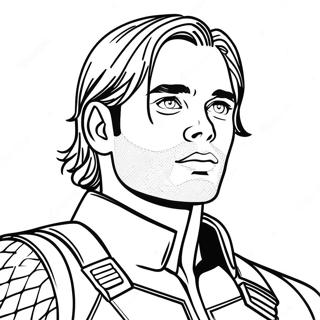 Page A Colorier De Bucky Barnes 62297-51603