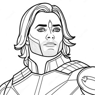 Page A Colorier De Bucky Barnes 62297-51604