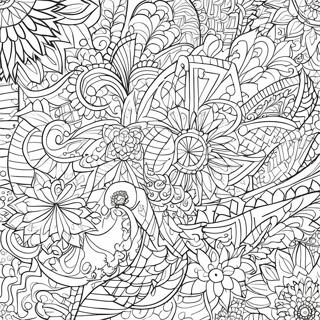 Page A Colorier De Motifs Geometriques Dart Islamique 62357-51656