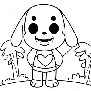 Page A Colorier Undertale 6254-4996