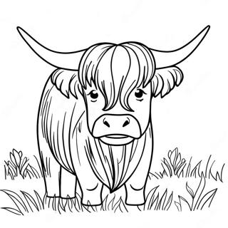 Page A Colorier De Vache Des Highlands 62607-51858