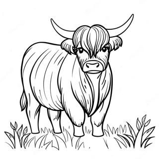 Page A Colorier De Vache Des Highlands 62607-51859