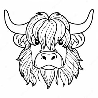 Page A Colorier De Vache Des Highlands 62607-51860