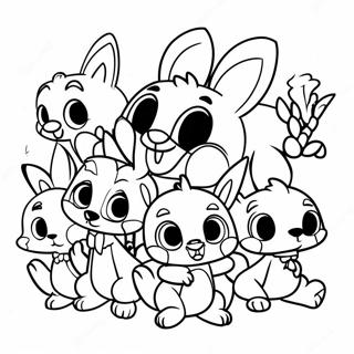 Page A Colorier Des Personnages Adorables Des Bebes Looney Tunes 62618-51870
