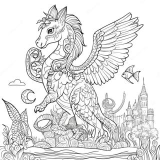 Page A Colorier De Mythomorphia 62697-51927