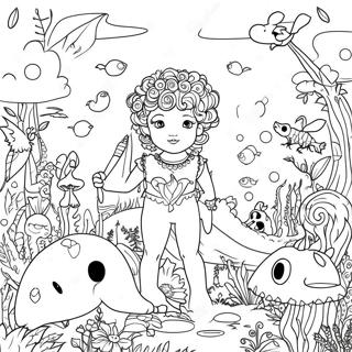 Page A Colorier De Mythomorphia 62697-51928